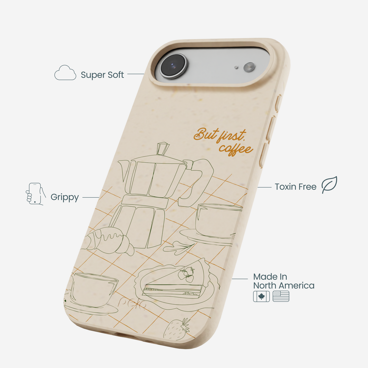 Seashell But First iPhone Air Case