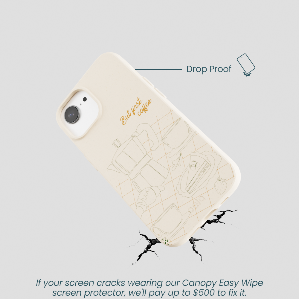 Seashell But First iPhone 16e/17e Case