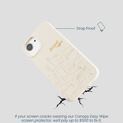 Seashell But First iPhone 16e/17e Case