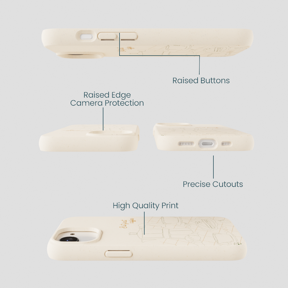 Seashell But First iPhone 16e/17e Case