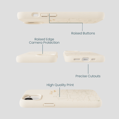 Seashell But First iPhone 16e/17e Case