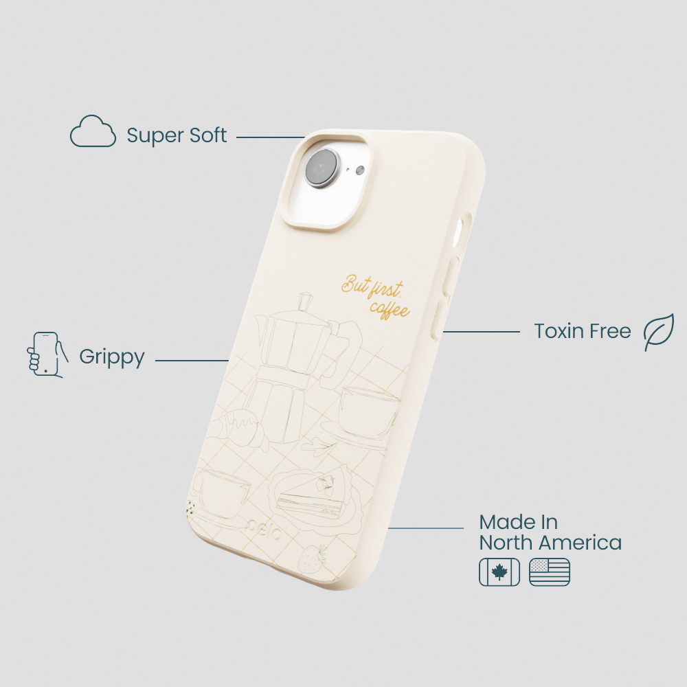 Seashell But First iPhone 16e/17e Case