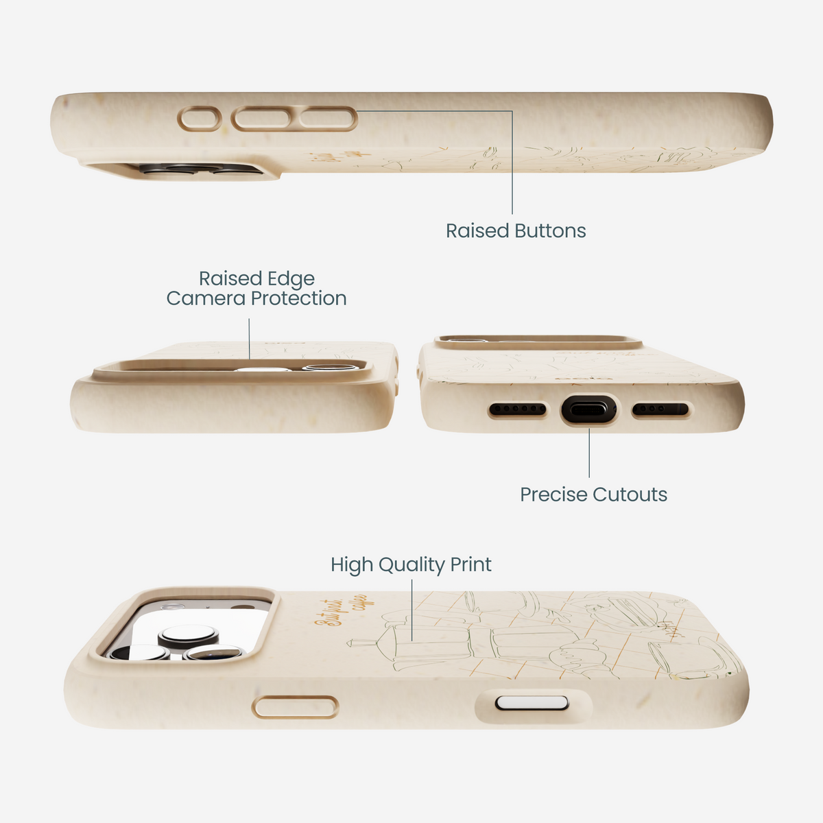 Seashell But First iPhone 17 Pro Max Case