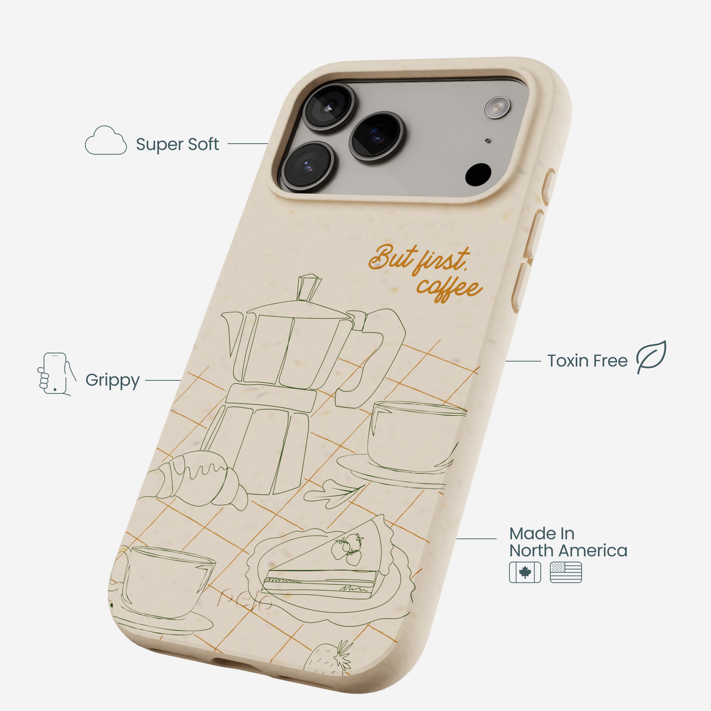 Seashell But First iPhone 17 Pro Max Case