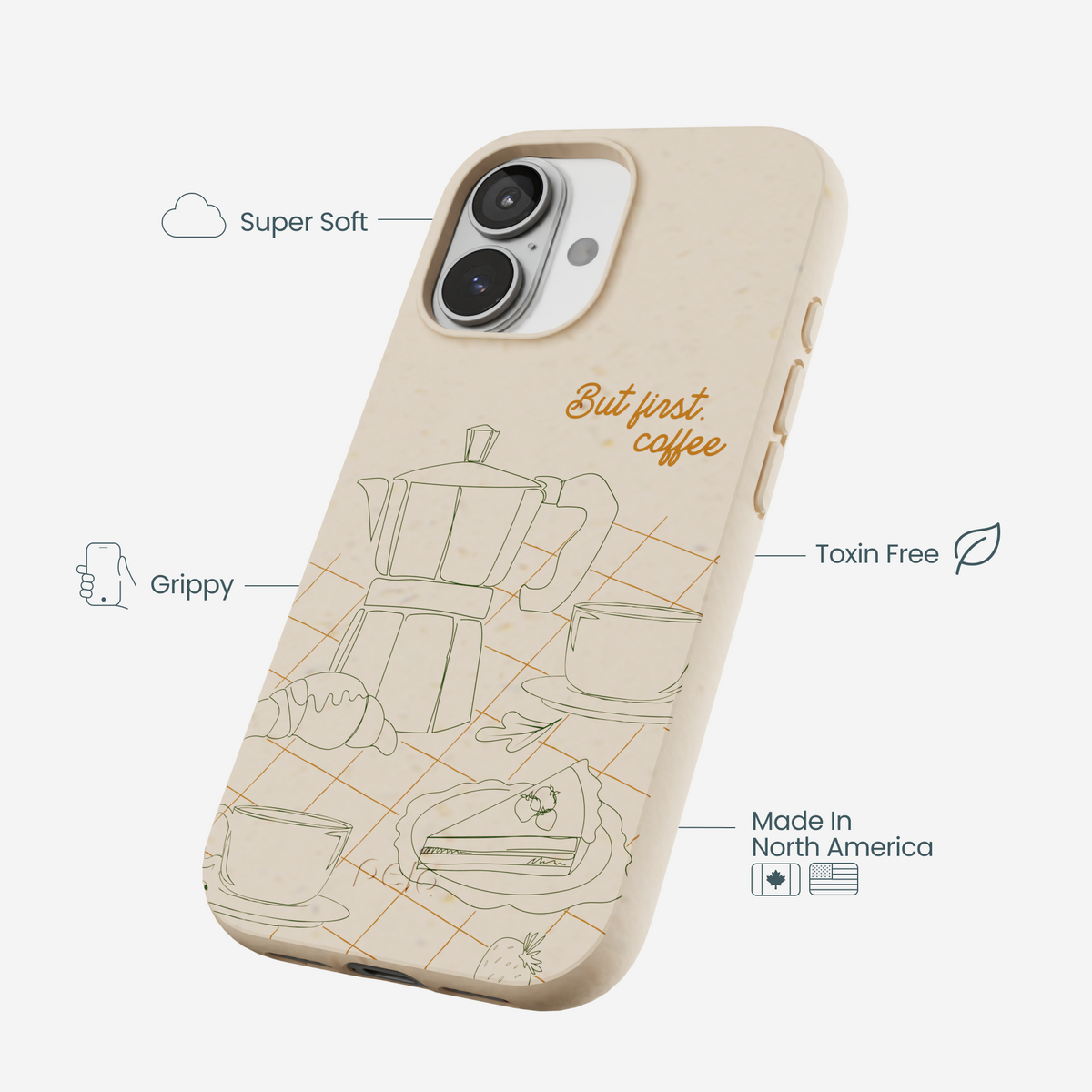 Seashell But First iPhone 17 Case