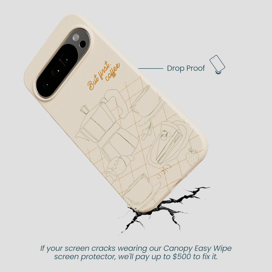 Seashell But First Google Pixel 10 Pro XL Case