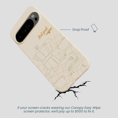 Seashell But First Google Pixel 10 Pro XL Case