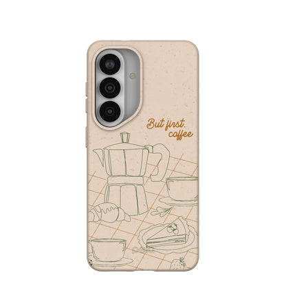 Seashell But First Samsung Galaxy S26 Case