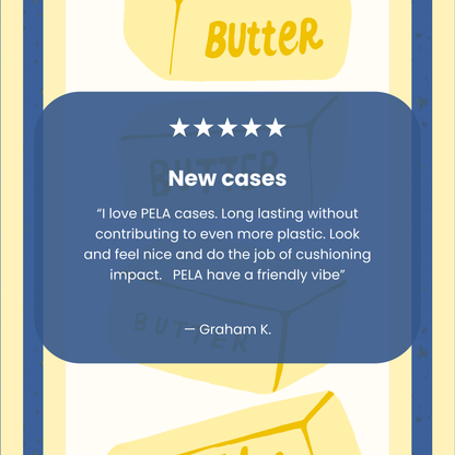 Electric Blue Butter Bars Google Pixel 10a Case