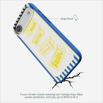 Electric Blue Butter Bars iPhone Air Case