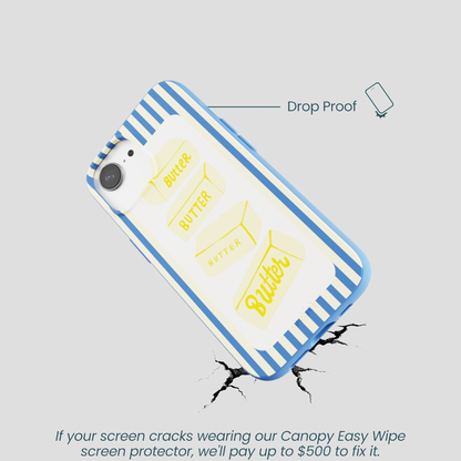 Electric Blue Butter Bars iPhone 16e/17e Case