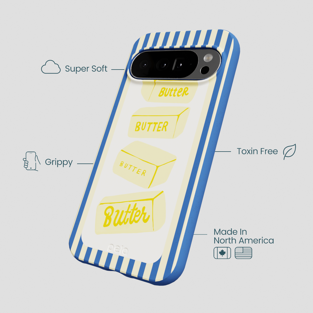 Electric Blue Butter Bars Google Pixel 10 Pro XL Case