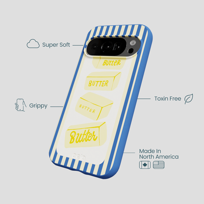 Electric Blue Butter Bars Google Pixel 10/10 Pro Case
