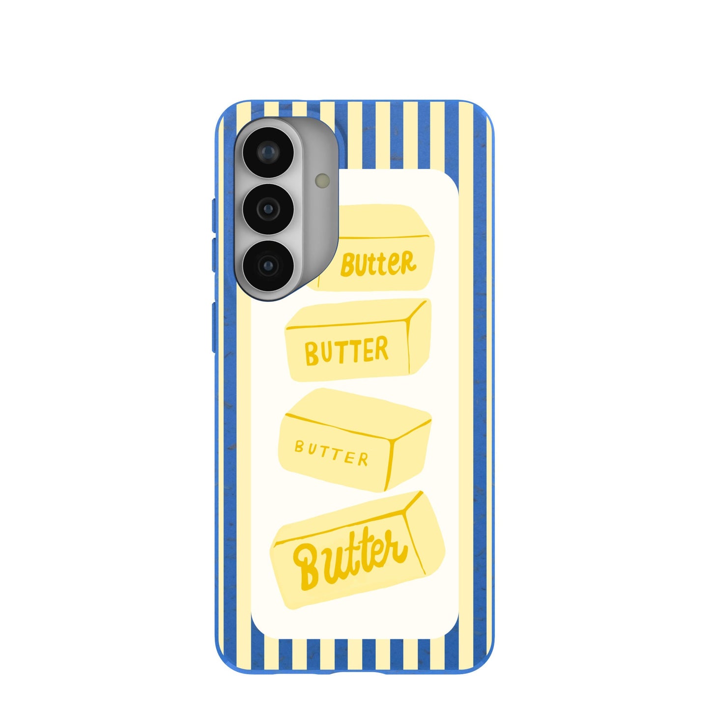 Electric Blue Butter Bars Samsung Galaxy S26+(Plus) Case