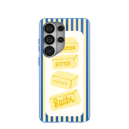 Electric Blue Butter Bars Samsung Galaxy S26 Ultra Case