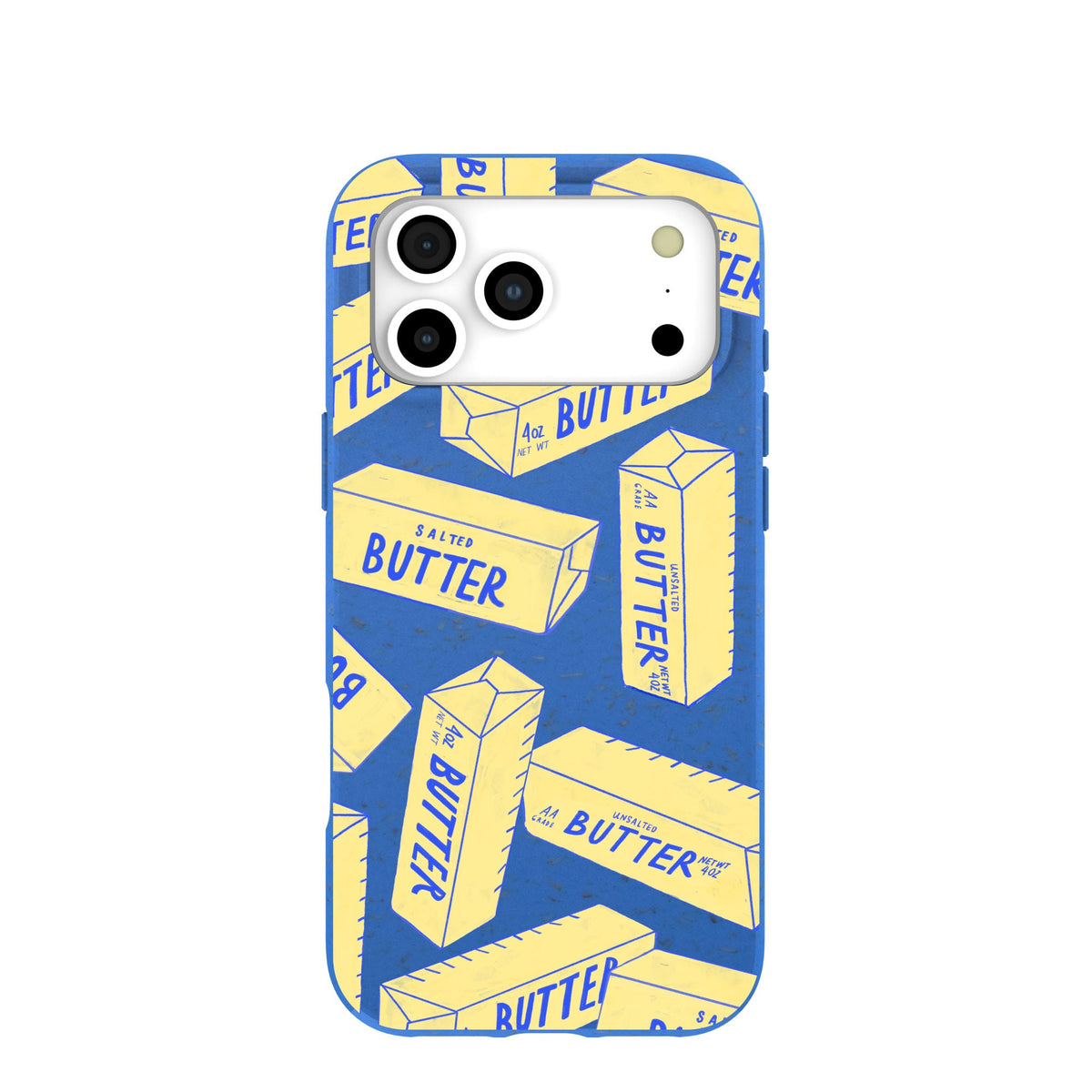 Electric Blue Butter Love iPhone 17 Pro Max Case