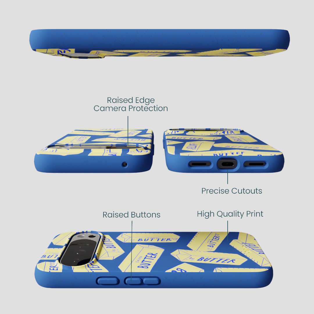 Electric Blue Butter Love Google Pixel 10 Pro XL Case