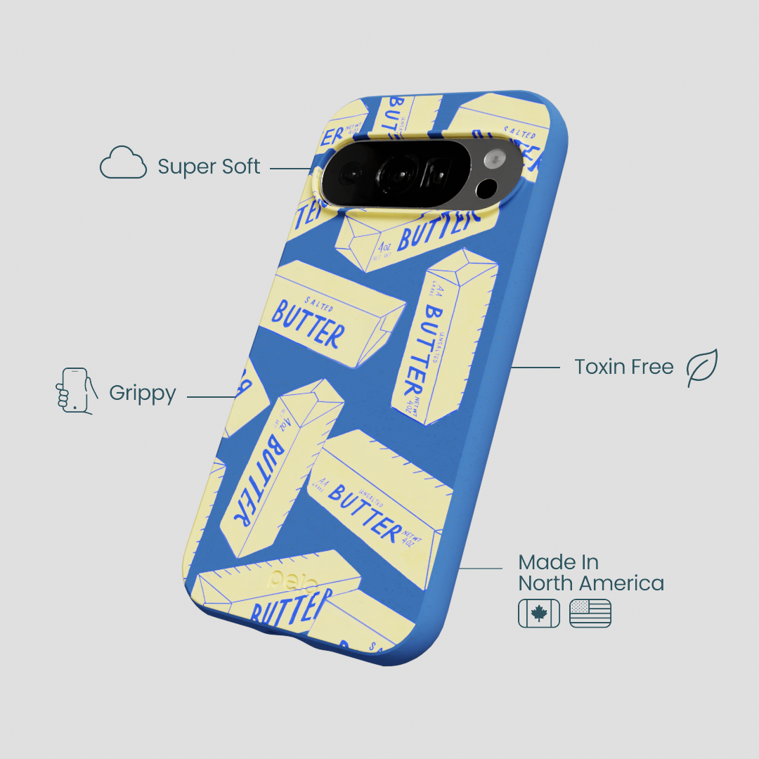 Electric Blue Butter Love Google Pixel 10/10 Pro Case