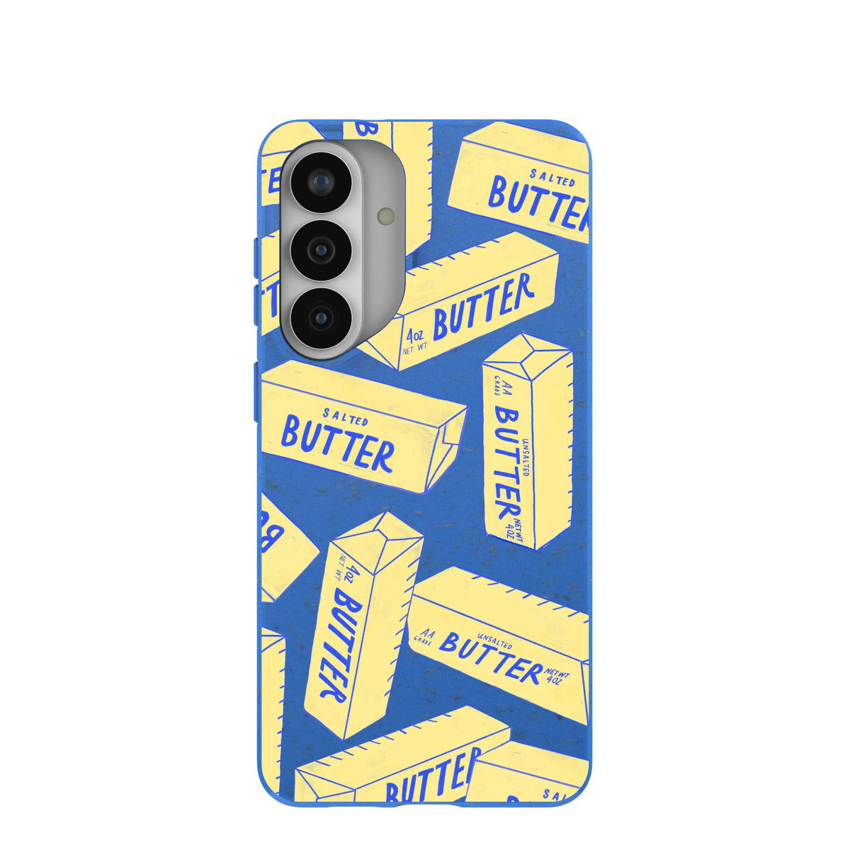 Electric Blue Butter Love Samsung Galaxy S26+(Plus) Case