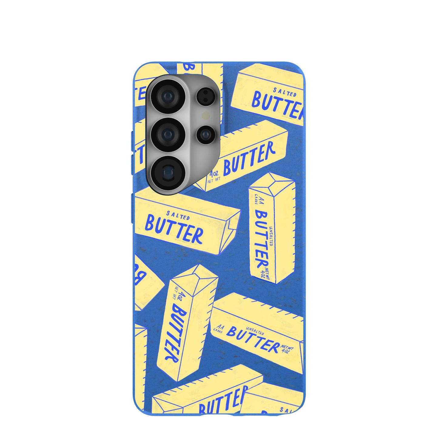 Electric Blue Butter Love Samsung Galaxy S26 Ultra Case