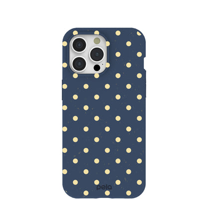 Navy Blue Butter Pop iPhone 15 Pro Max Case