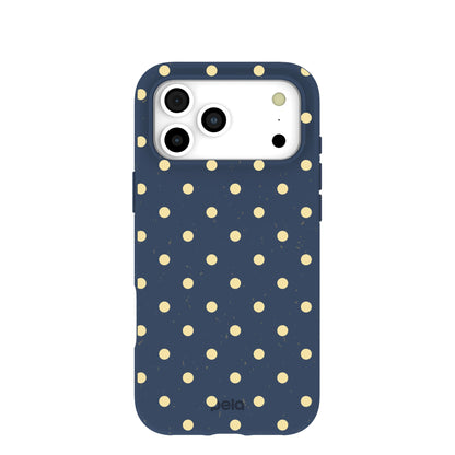 Navy Blue Butter Pop iPhone 17 Pro Max Case