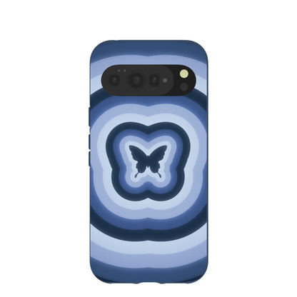 Navy Blue Butterfly Wavelength Google Pixel 10 Pro XL Case