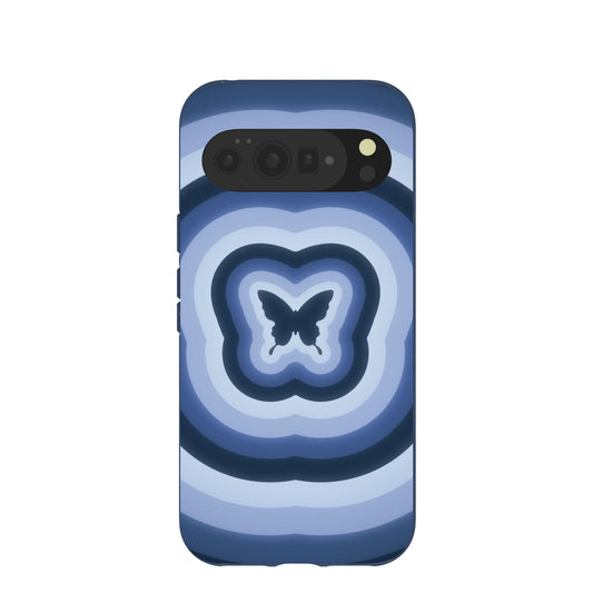 Navy Blue Butterfly Wavelength Google Pixel 10 Pro XL Case