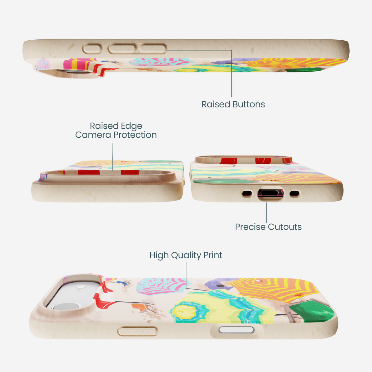 Seashell By The Beach iPhone Air Case