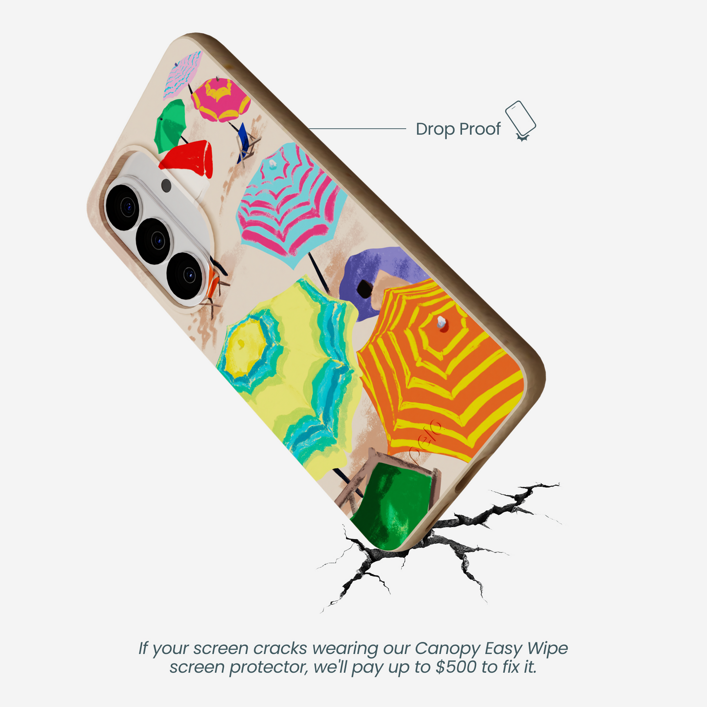 Seashell By The Beach Samsung Galaxy S26 Case