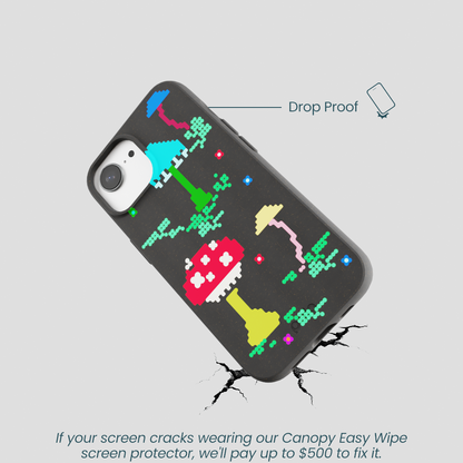Black Byte Bloom iPhone 16e/17e Case