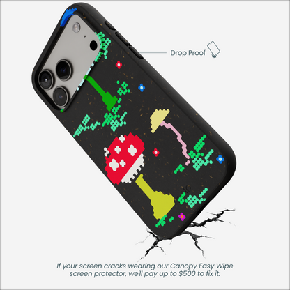 Black Byte Bloom iPhone 17 Pro Max Case