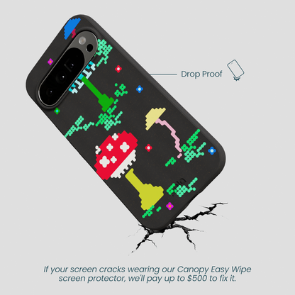 Black Byte Bloom Google Pixel 10 Pro XL Case