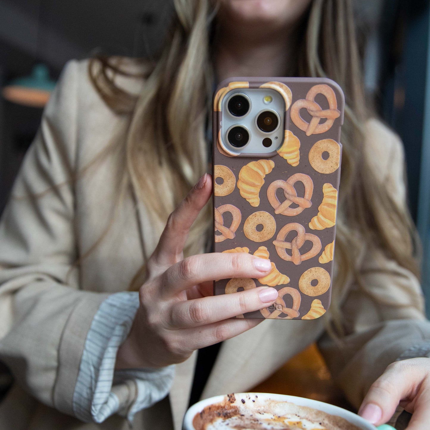 Chocolate Brown Baked Goodies Google Pixel 10a Case