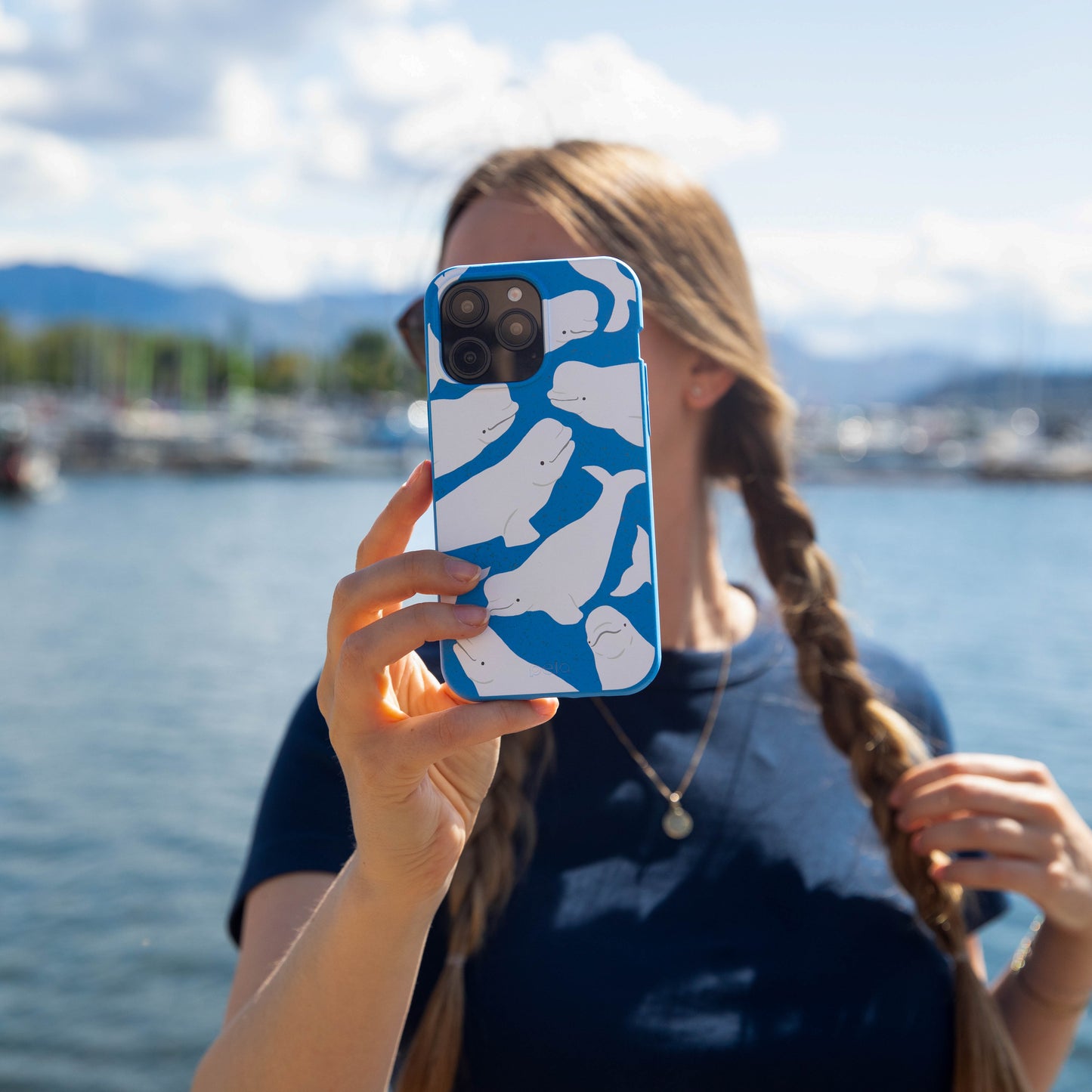 Electric Blue Belugas Google Pixel 10/10 Pro Case