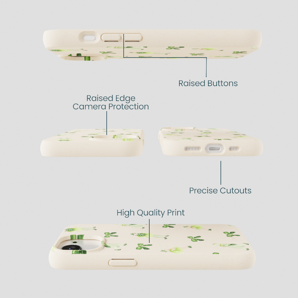 Seashell Cabbage Kids iPhone 16e/17e Case