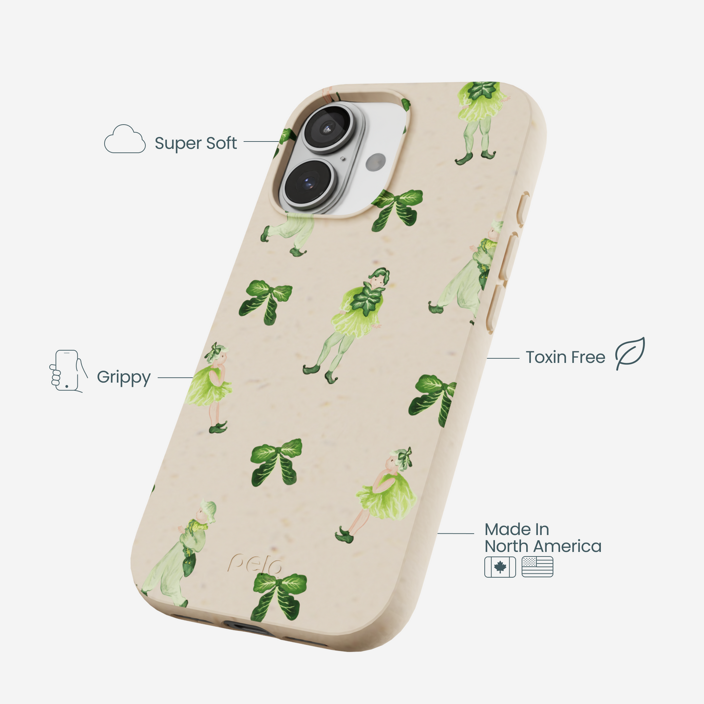 Seashell Cabbage Kids iPhone 17 Case