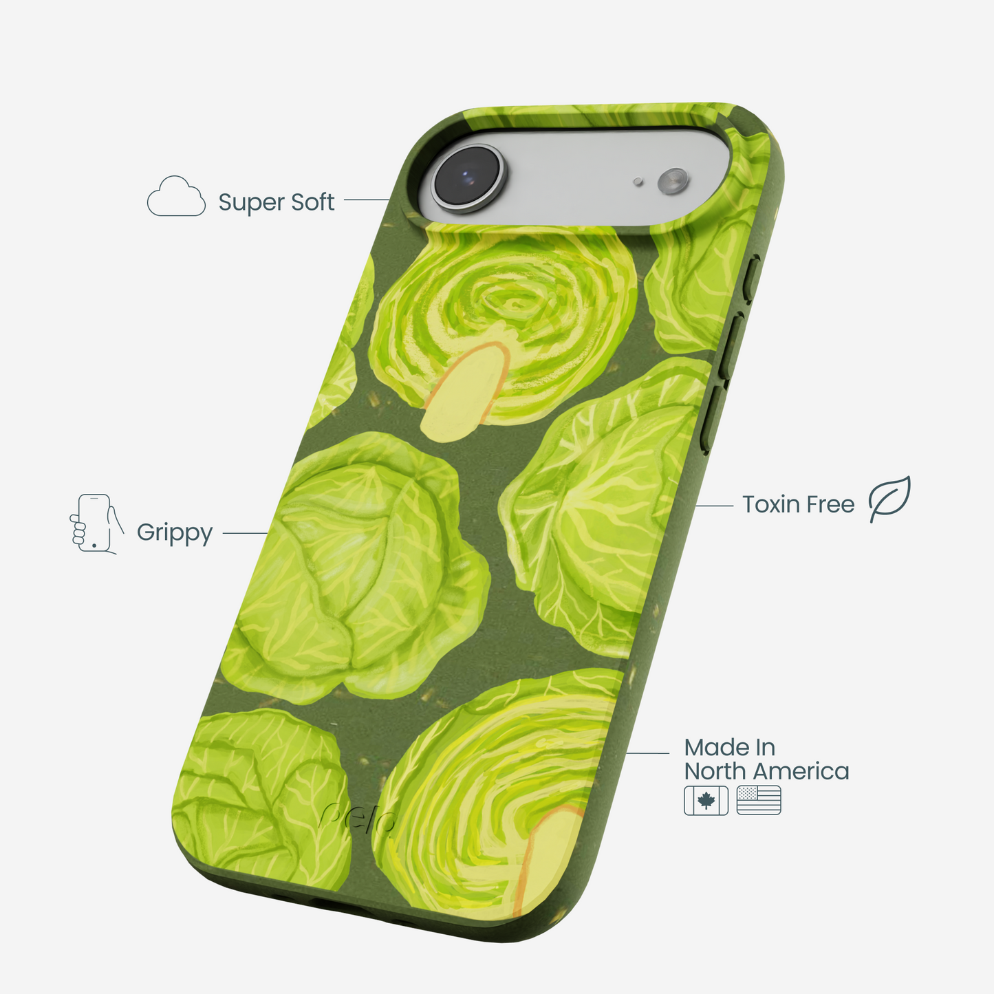 Forest Floor Cabbage Portraits iPhone Air Case
