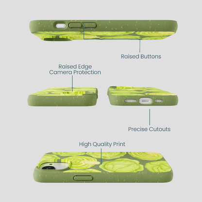 Forest Floor Cabbage Portraits iPhone 16e/17e Case