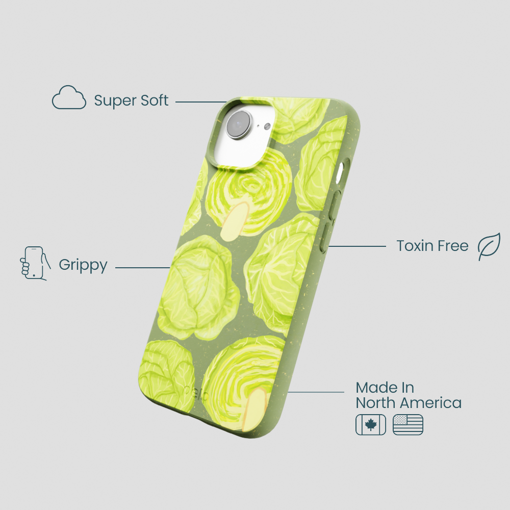 Forest Floor Cabbage Portraits iPhone 16e/17e Case