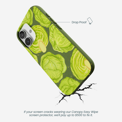 Forest Floor Cabbage Portraits iPhone 17 Case