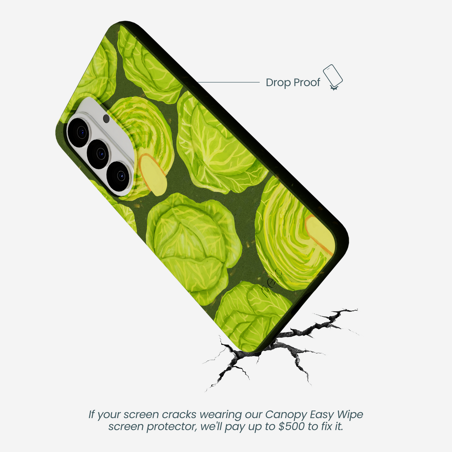 Forest Floor Cabbage Portraits Samsung Galaxy S26 Case