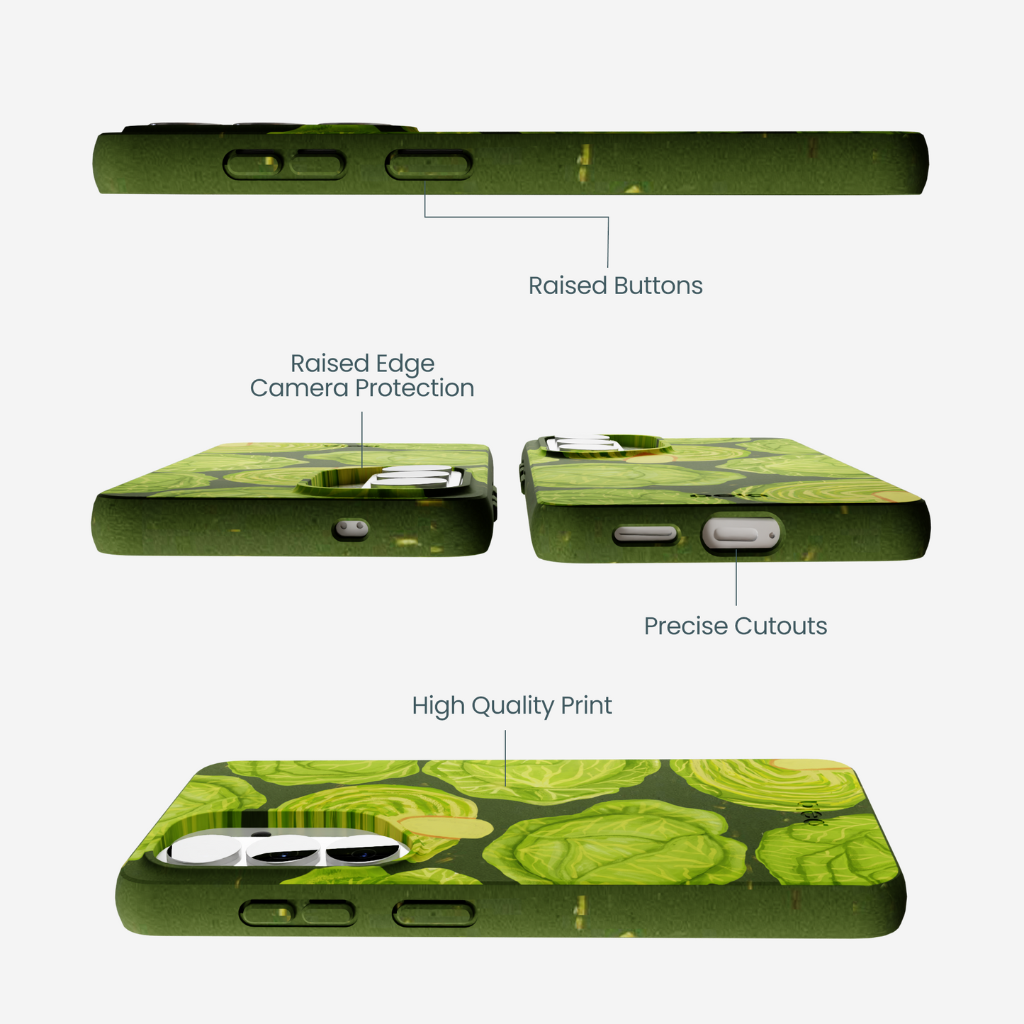 Forest Floor Cabbage Portraits Samsung Galaxy S26 Case