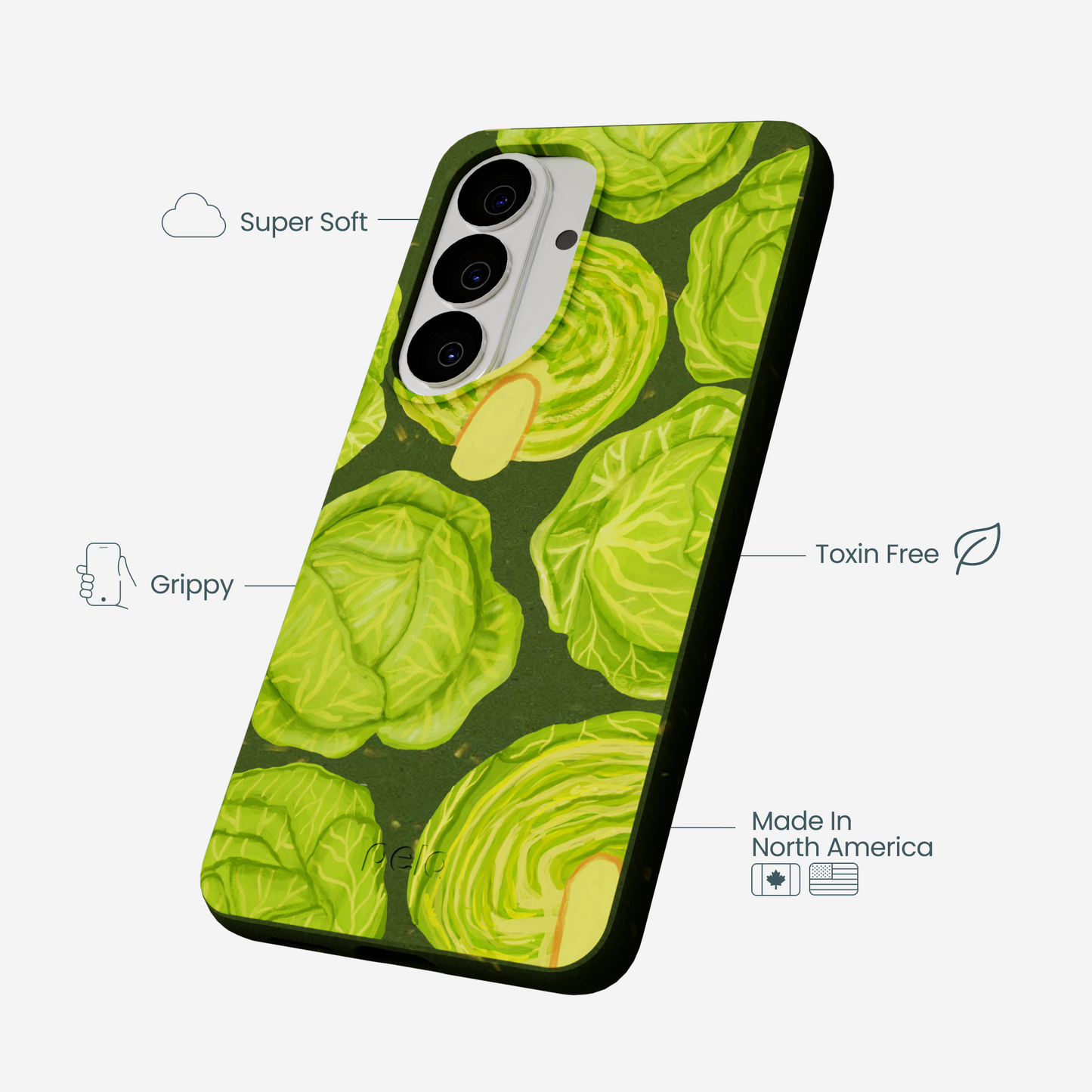 Forest Floor Cabbage Portraits Samsung Galaxy S26 Case