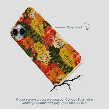 Seashell Cabins in the Woods iPhone 14 Plus Case