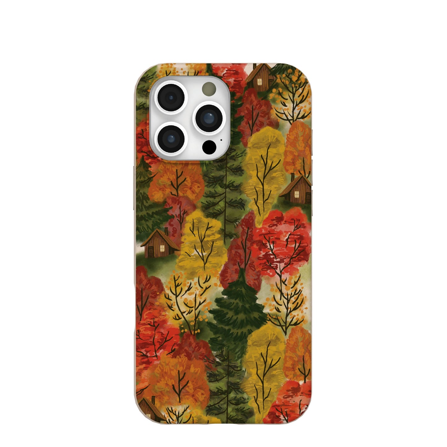 Seashell Cabins in the Woods iPhone 16 Pro Max Case