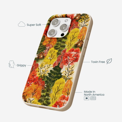 Seashell Cabins in the Woods iPhone 16 Pro Max Case