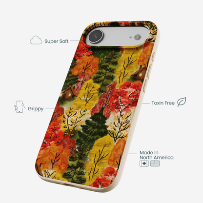 Seashell Cabins in the Woods iPhone Air Case