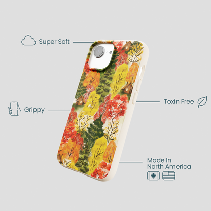 Seashell Cabins in the Woods iPhone 16e/17e Case
