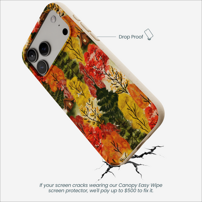 Seashell Cabins in the Woods iPhone 17 Pro Max Case